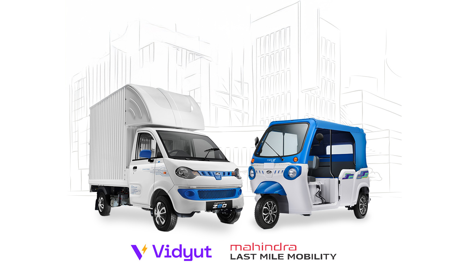 Mahindra Last Mile Mobility, Vidyut launch BaaS for commercial EVs
