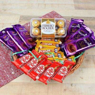 Basket Full of Chocolates Yuvaflowers Profile Picture