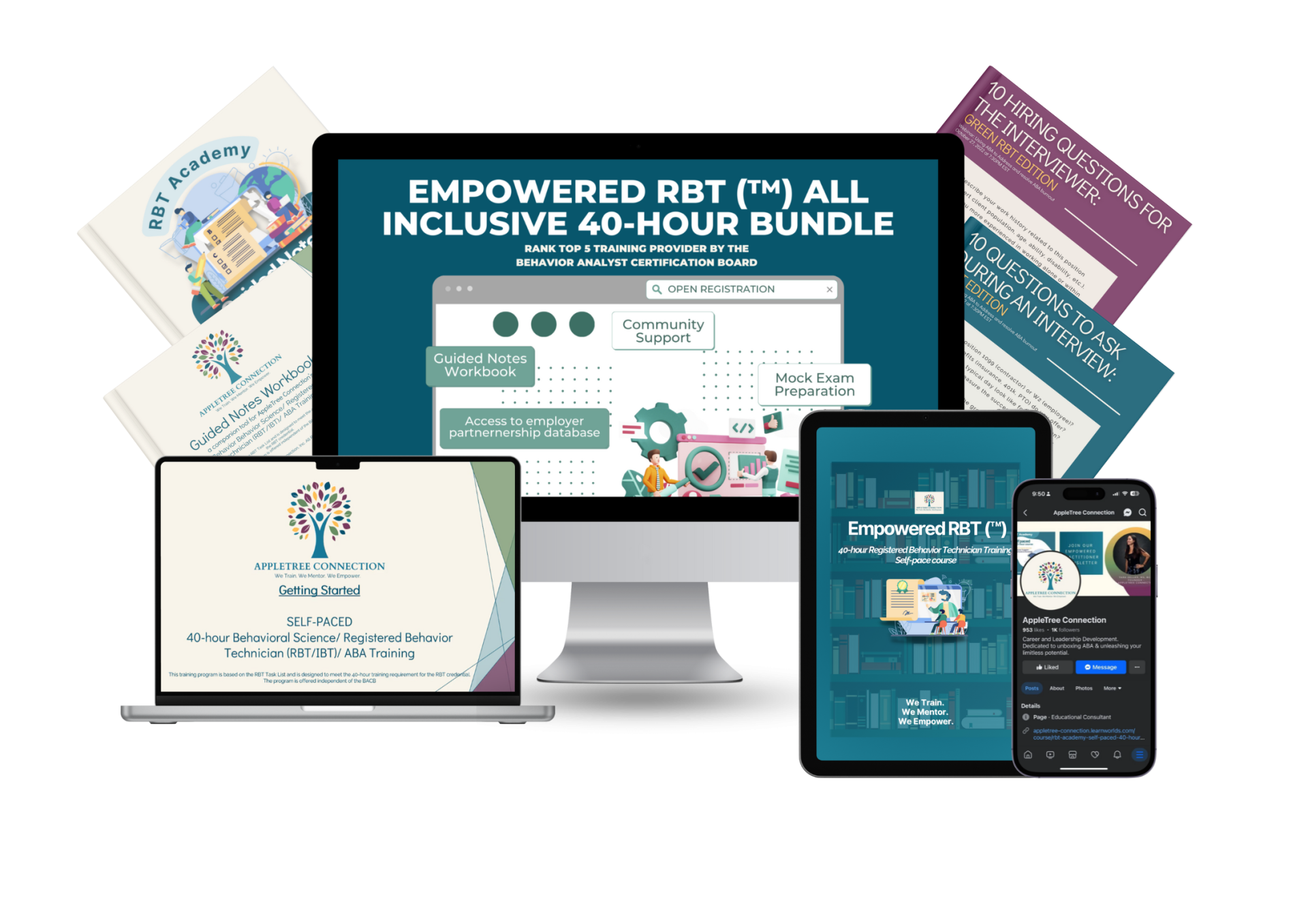 40-Hour RBT Training Online | All Inclusive RBT Bundle | AppleTree Connection