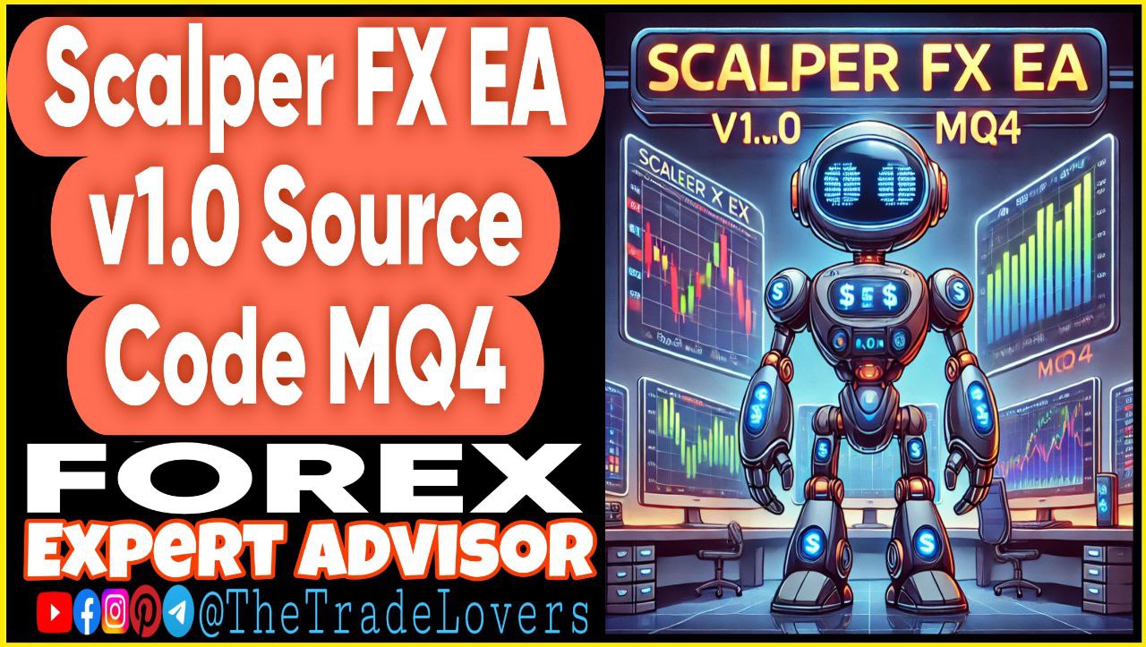 Scalper FX EA v1.0 Source Code MQ4 (Works on Build 1431 ) | Forex Robot | MT4 Expert Advisor - Payhip