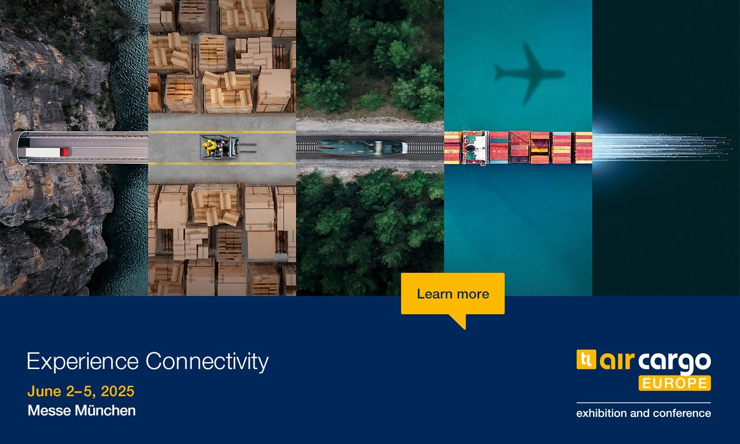 transport logistic | air cargo Europe 2025 | 2-5 June | Munich, Germany