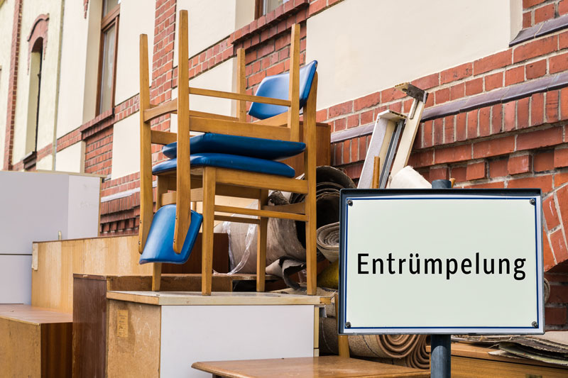 Entrümpelungsfirma | Kellerentrümpelung & Gewerbeentrümpelung in Deutschland