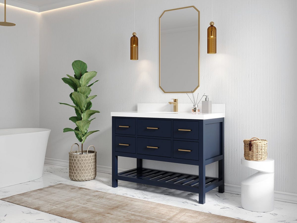 Solid Wood Bathroom Vanity: A Joy to Behold | by Bathroom Vanity Alpharetta | Jan, 2025 | Medium