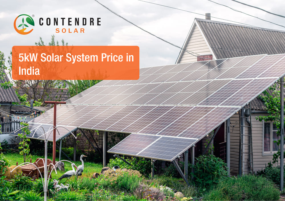 5kW Solar System Price in India