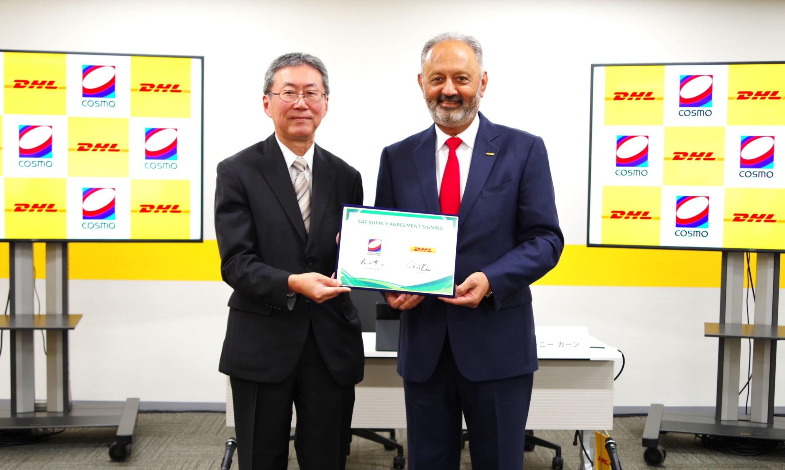 DHL Express, Cosmo Oil sign deal to promote SAF usage in Japan