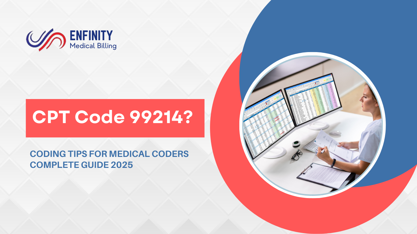 CPT Code 99214: Established patient office visit, 30-39 min