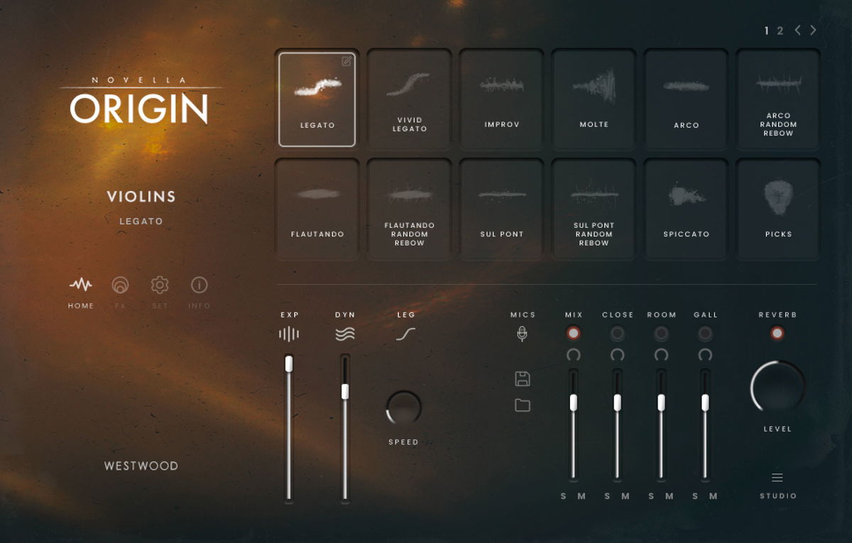 Westwood Instruments - Novella Origin - Kala Plugins