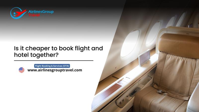 Is it cheaper to book flight and hotel together?