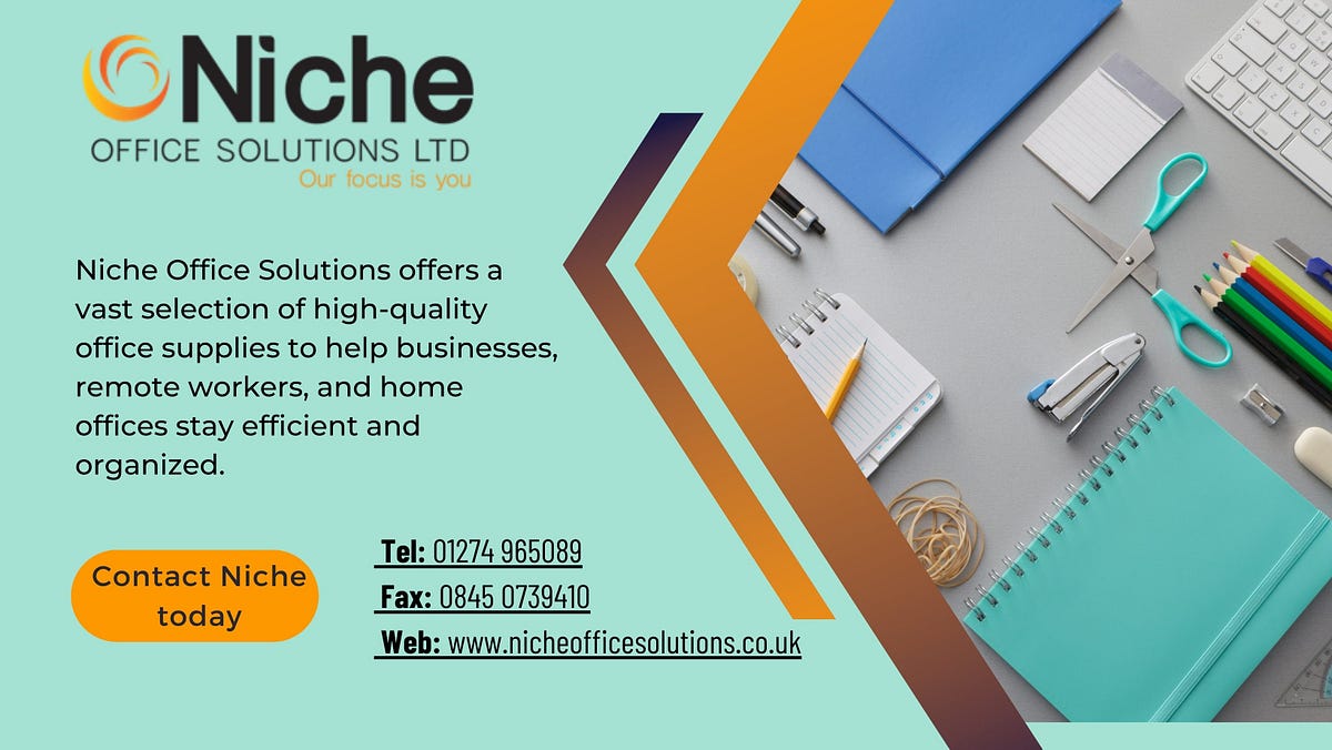 One Stop Office Solutions: Your Perfect Partner for Everything in Your Offices | by Niche Office Solutions | Jan, 2025 | Medium