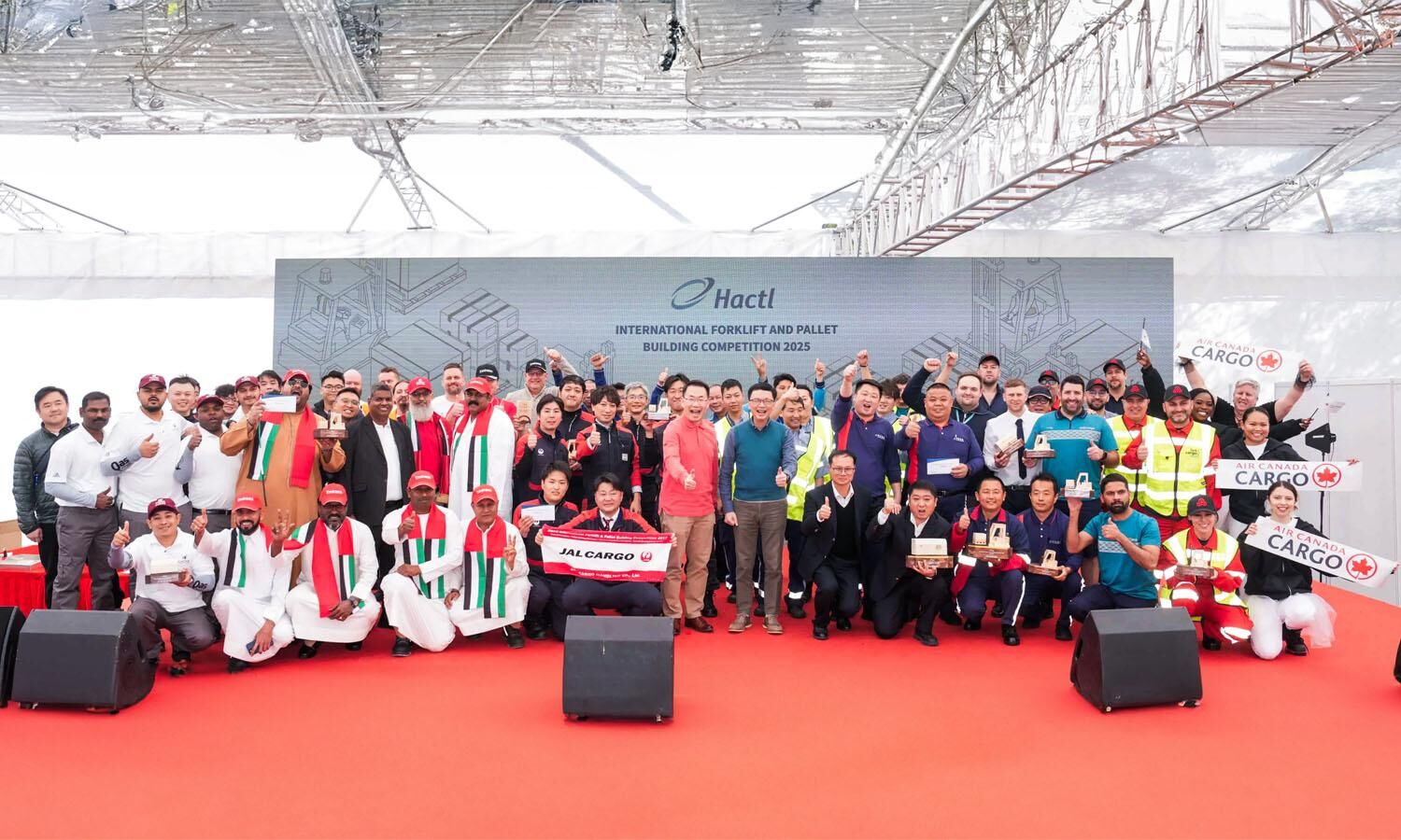 China Southern Airlines wins 14th Hactl forklift & pallet competition