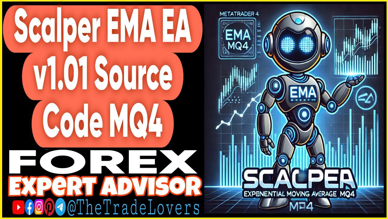 Scalper EMA EA v1.01 Source Code MQ4 (Works on Build 1431 ) | Forex Robot | MT4 Expert Advisor - Payhip