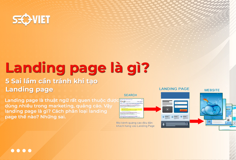 Landing page là gì? Cách tạo landing page chuẩn SEO