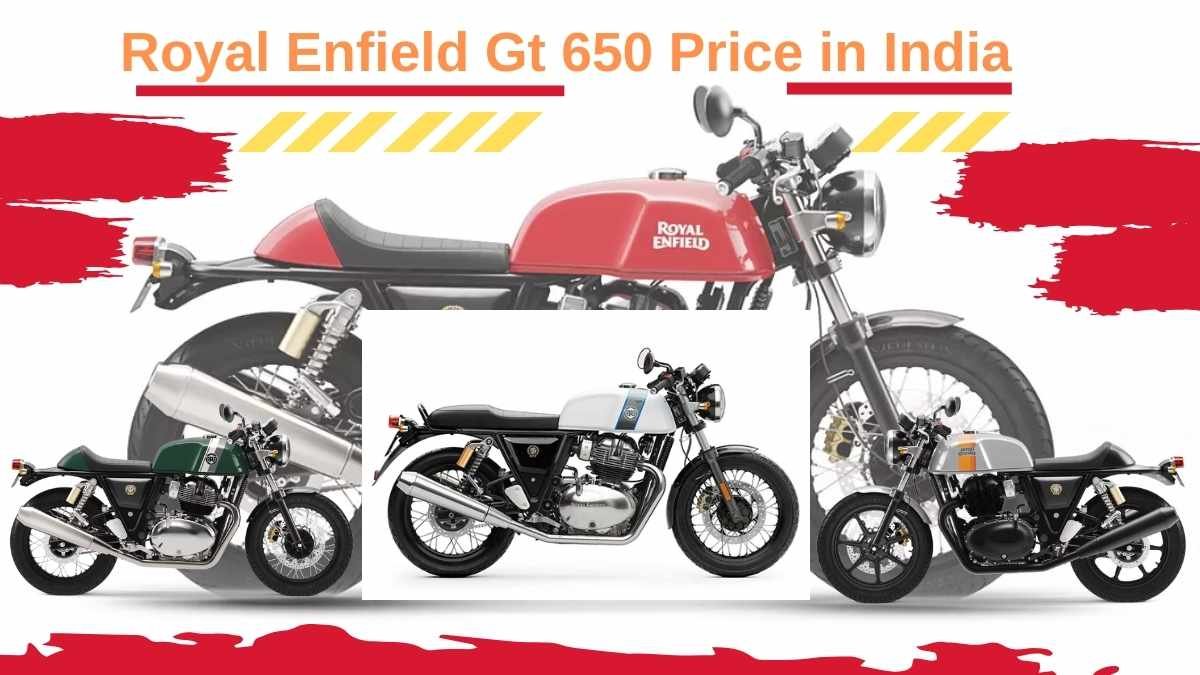 Royal Enfield GT 650 Price in India, Mileage, and Top Speed