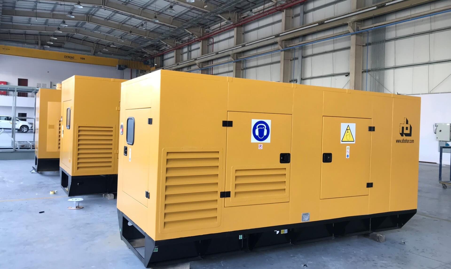 Generator canopy manufacturer | Al Bahar MCEM