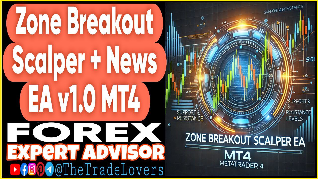 Zone Breakout Scalper News EA v1.0 MT4 (Works on Build 1431 ) | Forex Robot | MT4 Expert Advisor - Payhip