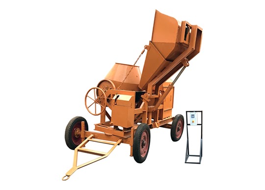 Revolution in Construction: The Digital Concrete Mixer Machine with Hydraulic Hopper