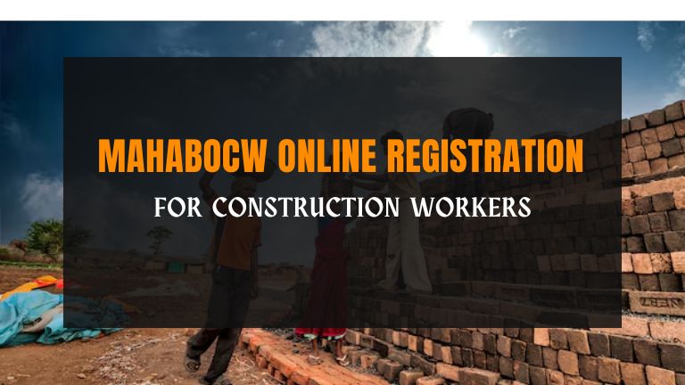 Mahabocw Online Registration for Construction Workers