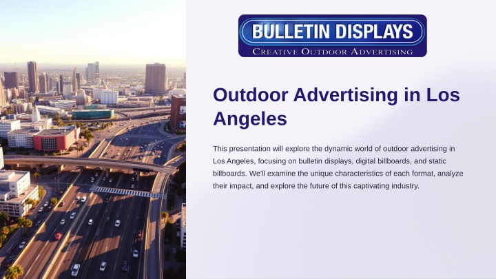 PPT - Outdoor Advertising in Los Angeles PowerPoint Presentation, free download - ID:13916726