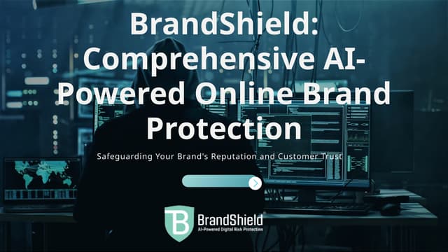 BrandShield Comprehensive AI-Powered Online Brand Protection