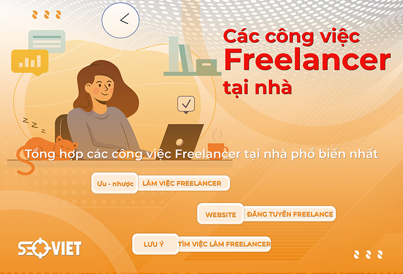 Tổng hợp các công việc Freelancer tại nhà phổ biến nhất