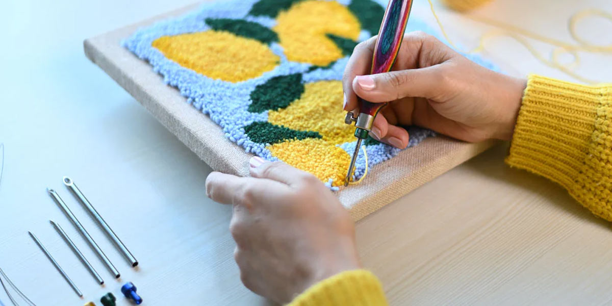 How to Punch Needle a Cushion: A Step-by-Step Guide  - Blog