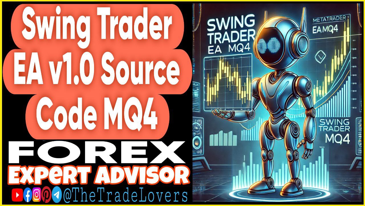 Swing Trader EA v1.0 Source Code MQ4 (Works on Build 1431 ) | Forex Robot | MT4 Expert Advisor - Payhip