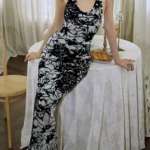 Modern black mermaid dress Profile Picture