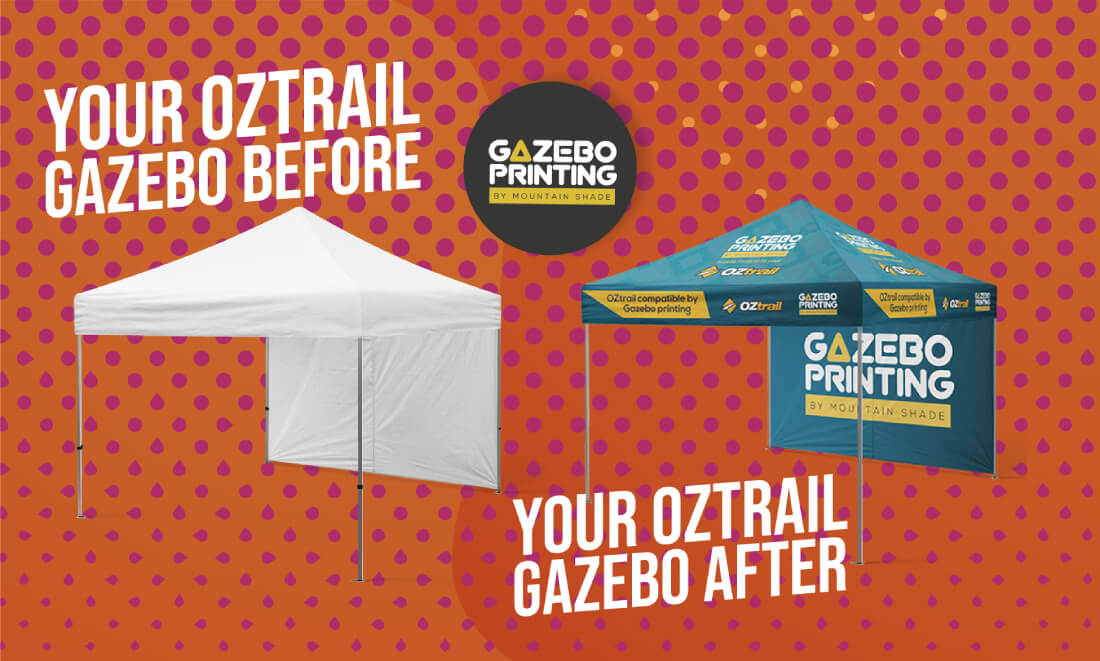 OZtrail Gazebo Signage