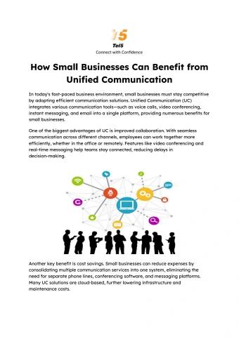 How Small Businesses Can Benefit from Unified Communication