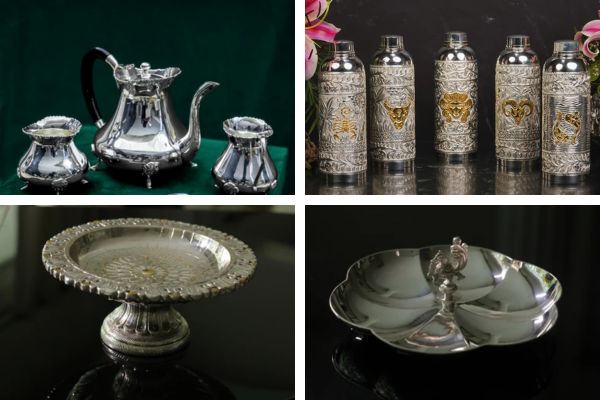 How Can Modern Silver Plated Utensils Transform Your Dining Experience                              –         Siddhhi Arts