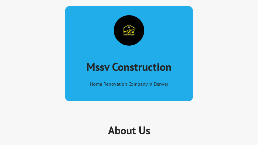 Mssv Construction