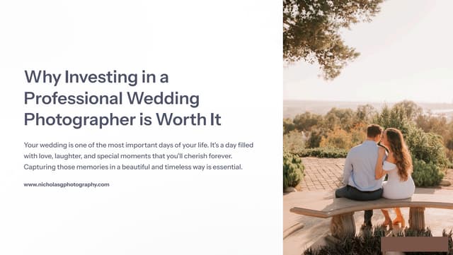 Why Investing in a Professional Wedding Photographer is Worth It.pdf