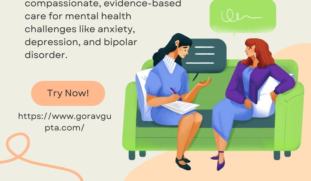 Dr. Gorav Gupta: The Best Psychiatrist in Gurgaon for De-Addiction and Rehabilitation Services