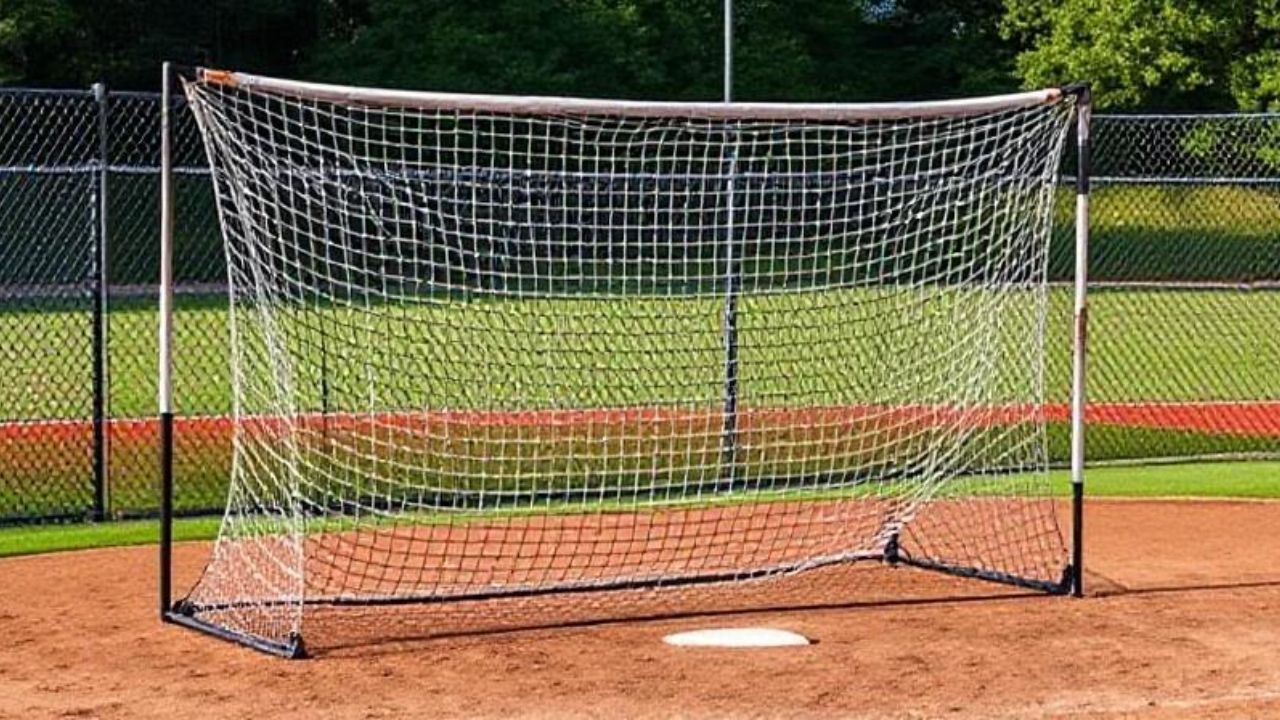 Right Pitching Net for Baseball and Softball Training