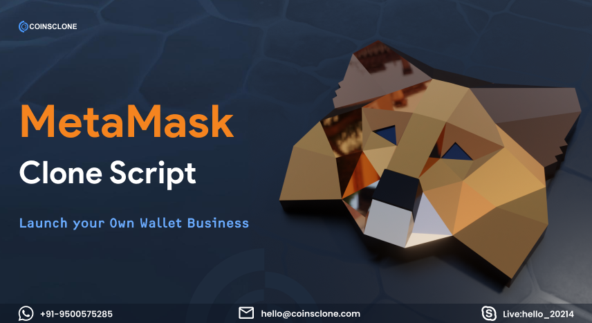 MetaMask Wallet Clone Script | MetaMask Clone App Development