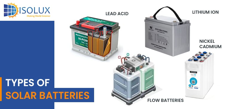 Types of Solar Batteries - Isolux Solar