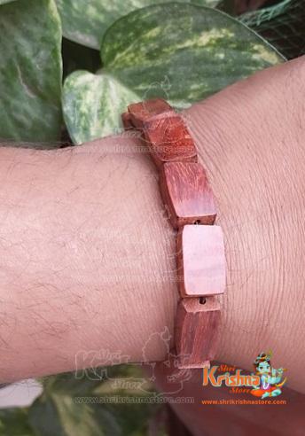 Pure Red Sandalwood Bracelet New Design