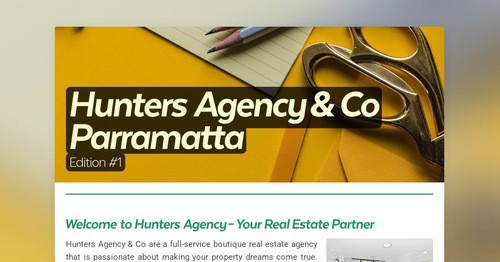 Hunters Agency & Co Parramatta | Smore Newsletters