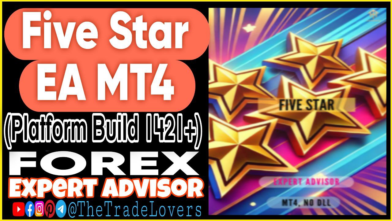 Five Star EA MT4 (Works on Build 1421 ) | Forex Robot | MT4 Expert Advisor - Payhip
