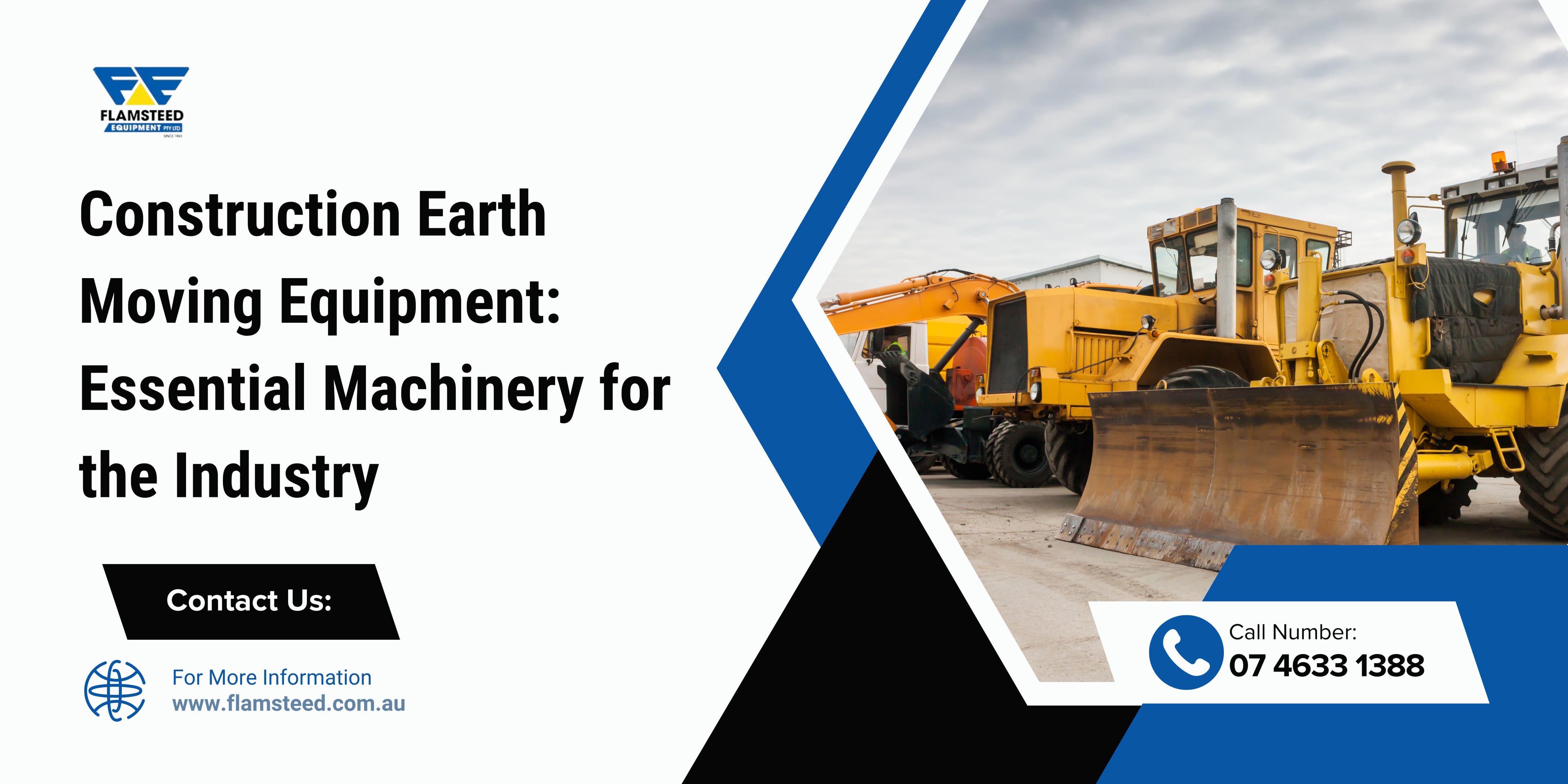 Construction Earth Moving Equipment: Essential Machinery for the Industry | 01