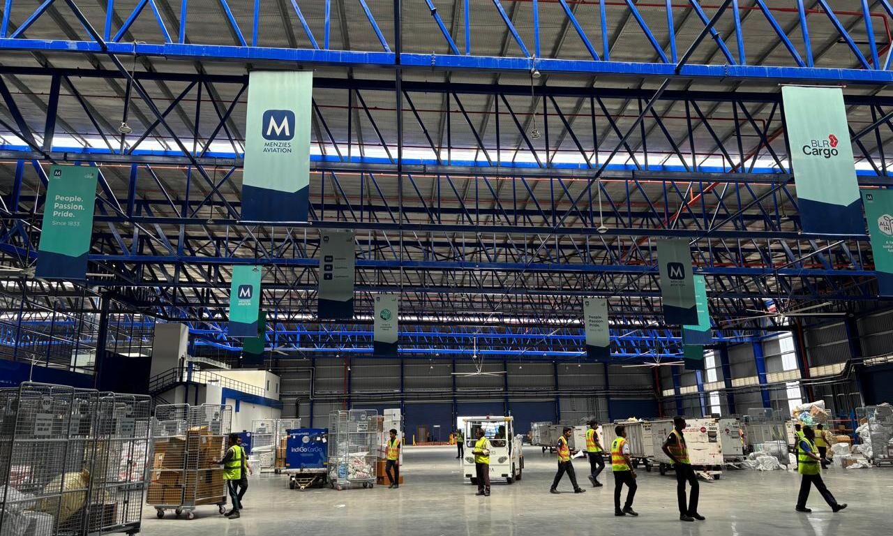 BLR Airport, Menzies open mega domestic cargo terminal