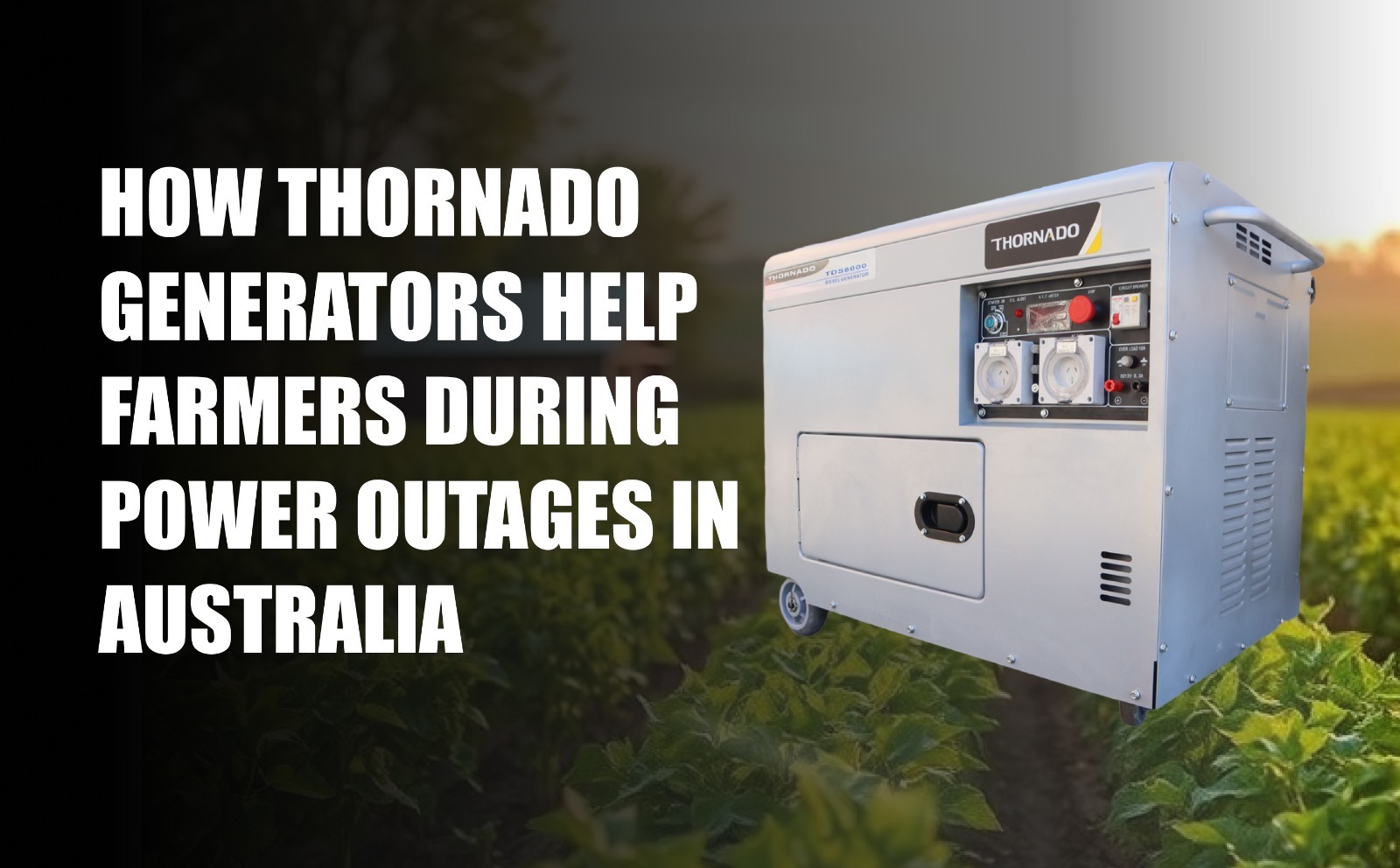 How Thornado Generators Help During Power Outages in Australia