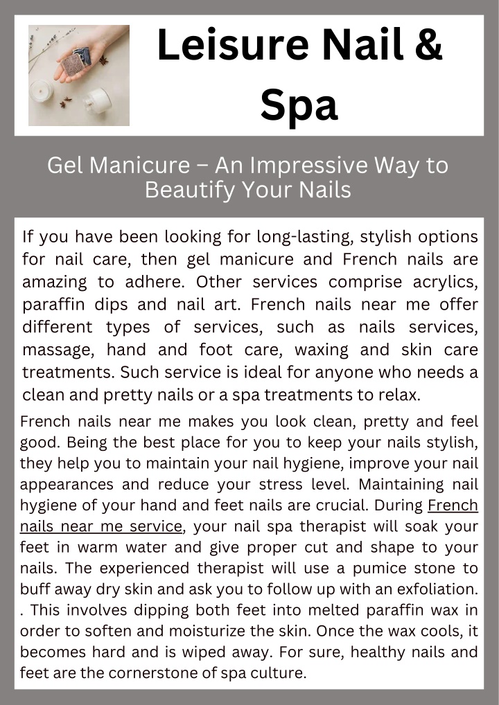 Gel Manicure – An Impressive Way to Beautify Your Nails