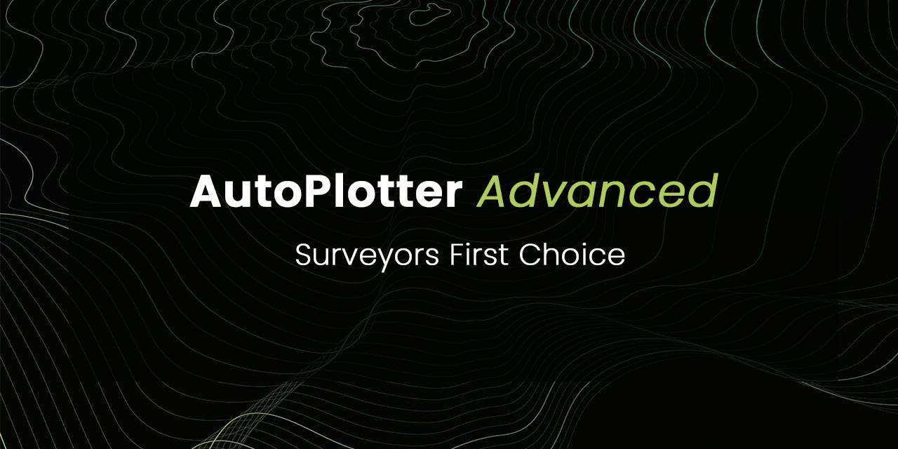 AutoPlotter® Advanced - Land Surveyors First Choice | Land surveying software | Infycons