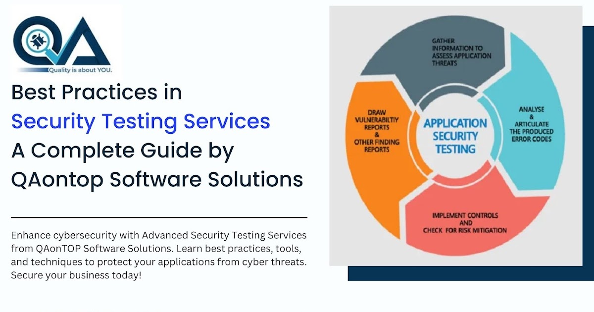 Best Practices in Security Testing Services: A Complete Guide by QAontop Software Solutions