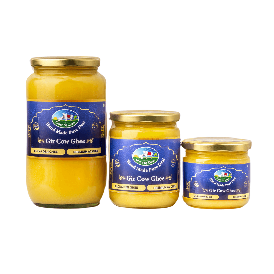 Savour Authenticity with Grace of Cows Pure A2 Gir Cow Ghee