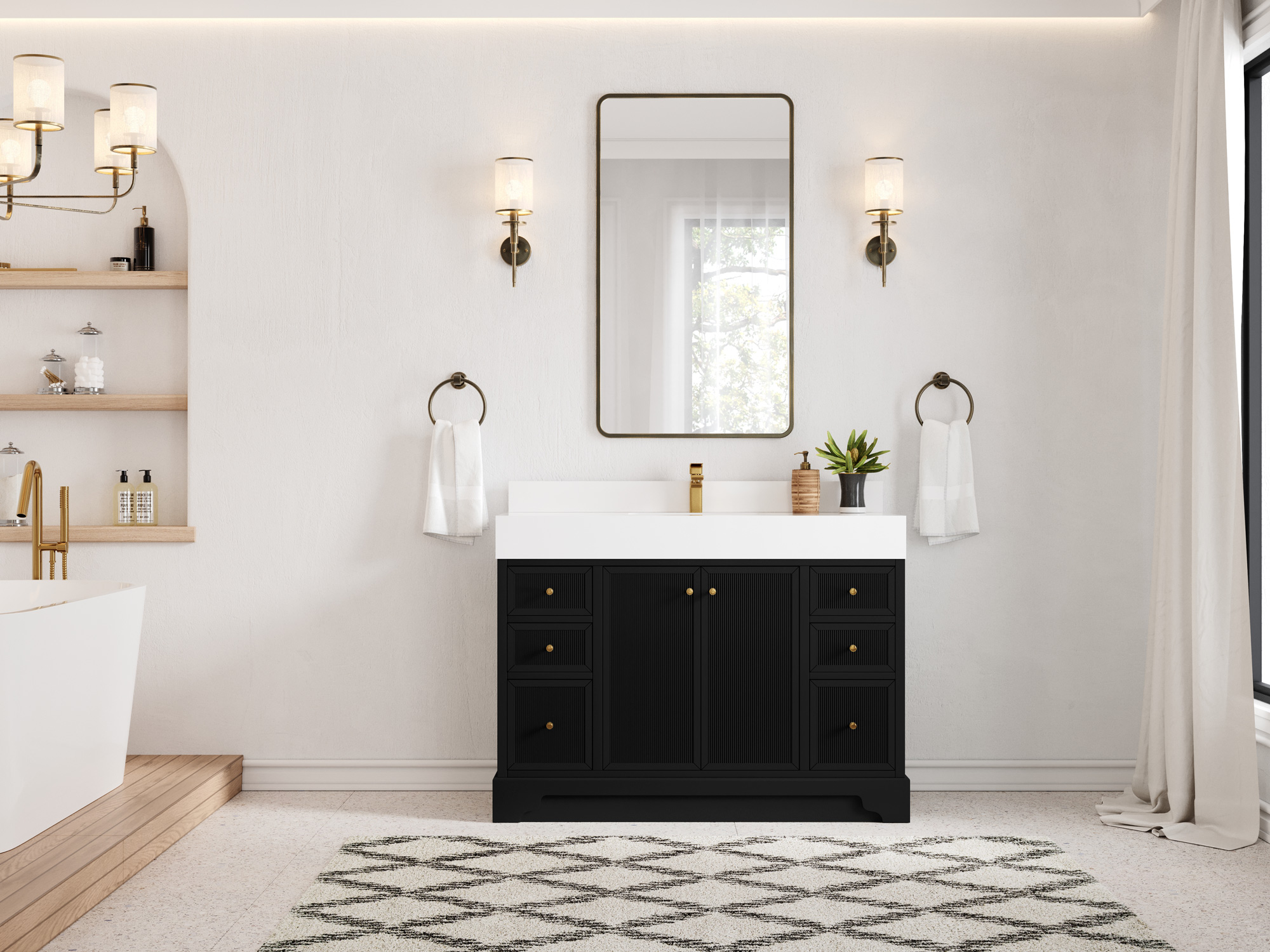 How to Make the Most of a 35 Inch Bathroom Vanity
