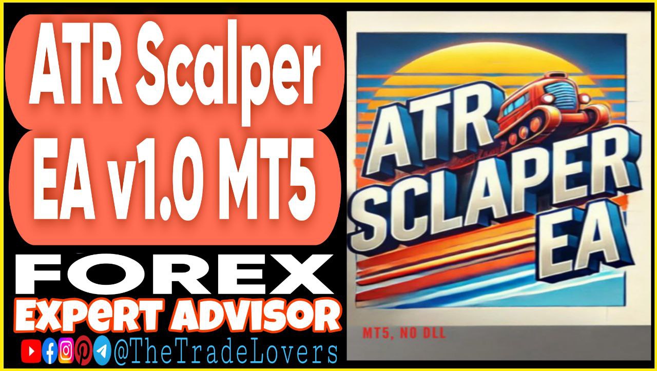 ATR Scalper EA V1.0 MT5 (Works on Build 4468 ) | Forex Robot | MT5 Expert Advisor - Payhip