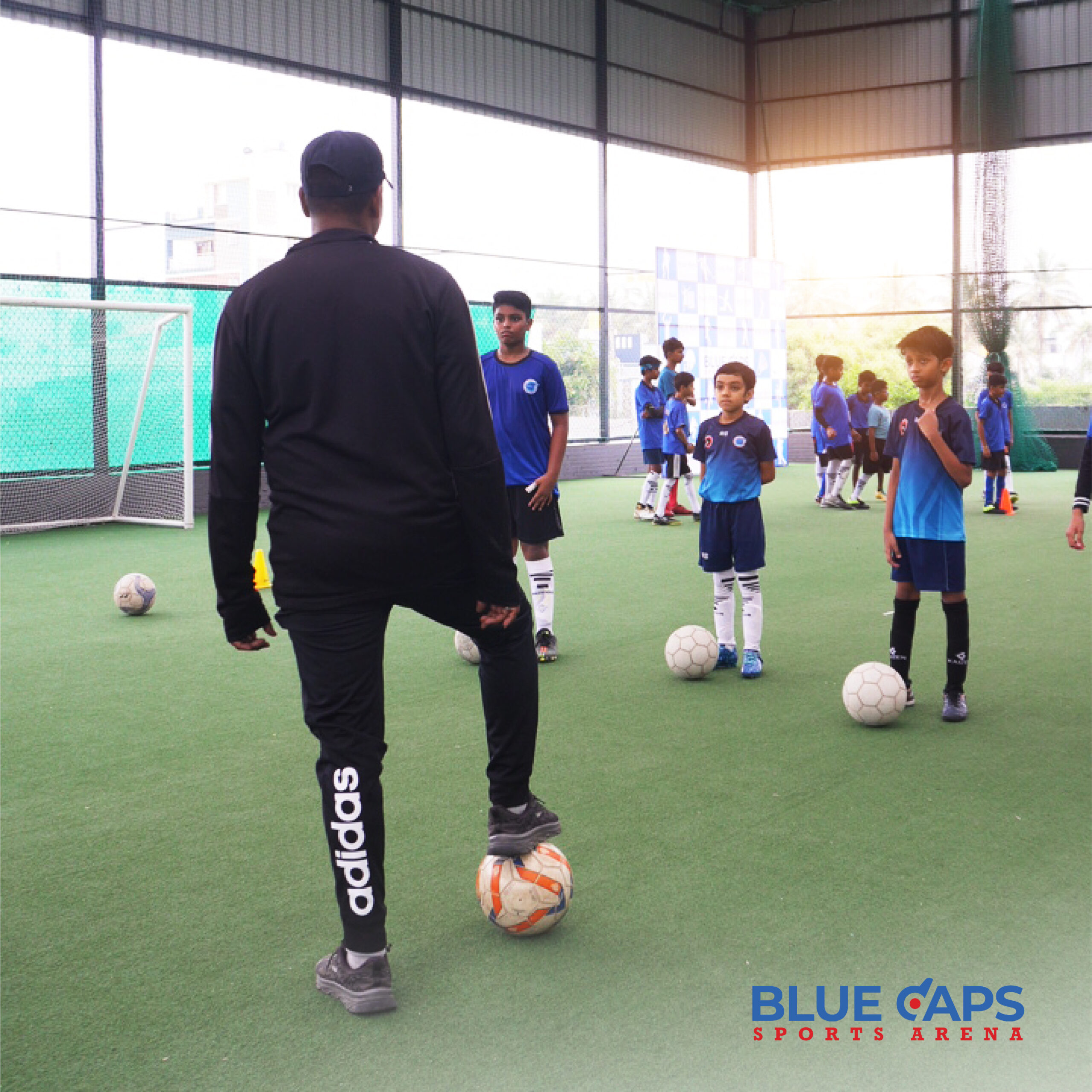 Best Football Coaching for Kids in Bangalore | Bluecaps Sports