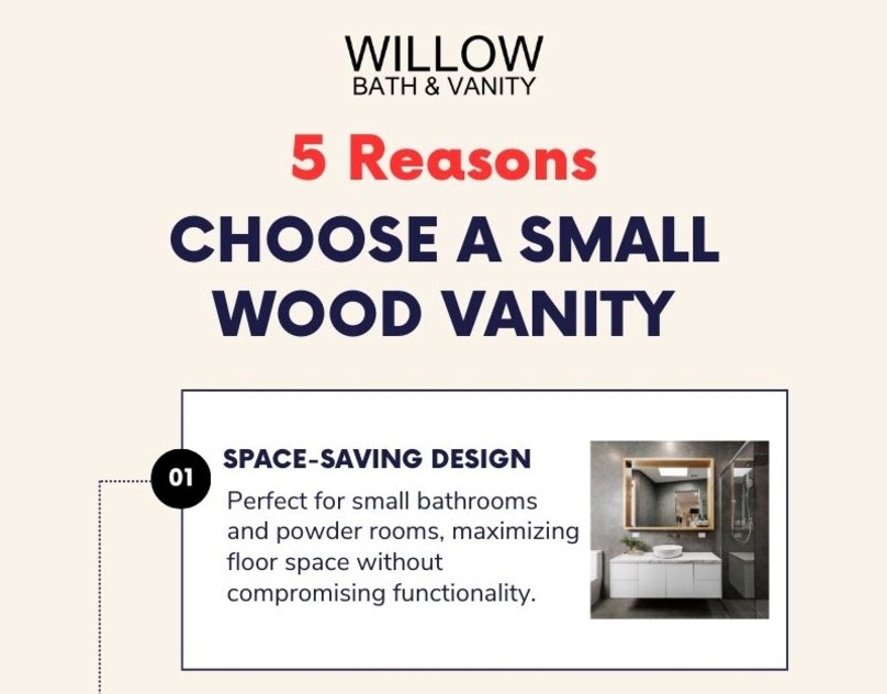 5 Reasons to Choose a Small Wood Vanity